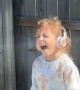 Girl Belts Out Wicked Song in Backyard