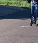 Man Faceplants Off Scooter