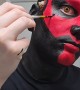 Darth Maul Cosplay Face Paint