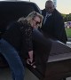 Funeral Director's Daughter Goes To Prom In A Casket