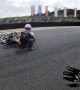 Kids Racing Go-Karts Get in an Accident