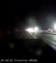 Drunk Driver Causes Chain Reaction Car Crash in a Construction Zone
