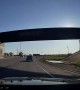 Tonneau Cover Flies Off and Hits Car on Deerfoot