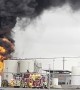 Lightning Strike Sparks Storage Tank Fire