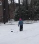 Girl Hates Christmas After First Solo Sled Ride