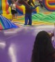 Dad Jumps and Daughter Does a Full Backflip