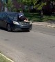 Columbus Man Clings to Screeching Car Hood