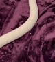Ball Python Snake Sliding on Purple Blanket