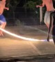 Flaming Jump Rope Fails