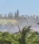 Maui Fire Department Puts Out Brush Fire