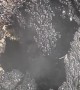NYC Pothole Emits Steam Like a volcano