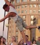Human Flag Air Walking