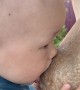 Breastfeeding Baby Gets Bamboozled By Statue