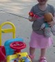 Grandpa Asks Granddaughter How She Plays With Her Doll