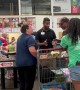 Families Argue at Costco Checkout