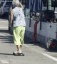 Skateboarding Granny