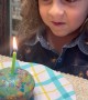 Sweet 5 Year Old Makes a Birthday Wish
