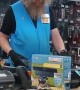 Walmart Employee Sports Big Hair