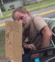 Homeless Man Flexing Bigger Wad of Cash Than Me