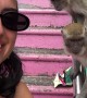 Monkey Grabs Woman's Earing