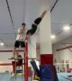 Gymnastics Coach Crashes Into Cement Pole
