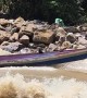 Bahau River Rapids Make for Difficult Passage