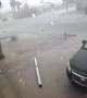 Security Camera Footage of Tempe, Arizona Microburst