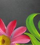 Brush Stroke Flower Painting