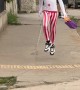Small Creepy Clown Skips Down Street