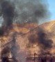 Large Fire Breaks Out at a Construction Site in Lehi, Utah