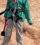 6 Year Old Rope Swings Off Cliff in Moab