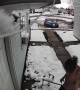 Brother Gets Instant Karma as Snow Dumps on Him