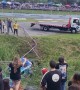Professional Drift Show Driver Veers Off Course