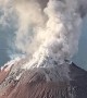 View of Santiaguito Volcano From El Picacho Viewpoint