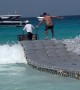 Island Wave Ripples Floating Dock