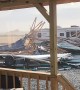 High Winds In Eastern Wyoming Destroy Metal Barn