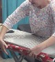 Ironing Board Hack Makes Perfect Present Wrapping Station