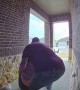 Dad Tries to Help When Woman Falls Out Front Door