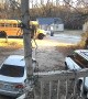 Son Dents School Bus Door With Head