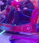Trying to Get on Son's Amusement Park Ride Goes Wrong