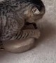 Smart Kitty Moves Rock to Open Gate