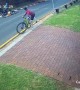 Motorbike Collides With Bicyclist
