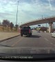 Truck Doesn't Follow Traffic Lanes, Causing an Accident