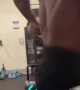 Man Runs at High Speed on Treadmill and Crashes Hard