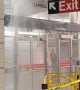 Flooding Subway Station in New York City