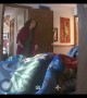 Mom Spooks Herself on Baby Monitor