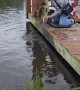 Man Catches Giant Bass With His Bare Hands