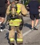 Firefighter Running Half Marathon in Full Gear