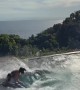 Jet Ski Tricks in a Pool