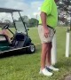 Old Guy Freaks Out at Golf Course